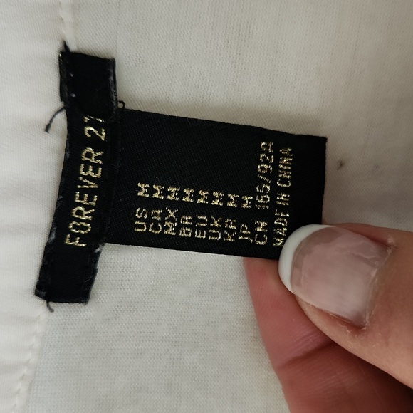 Cream Lace-Up Tunic Dress, Medium - Picture 4 of 6